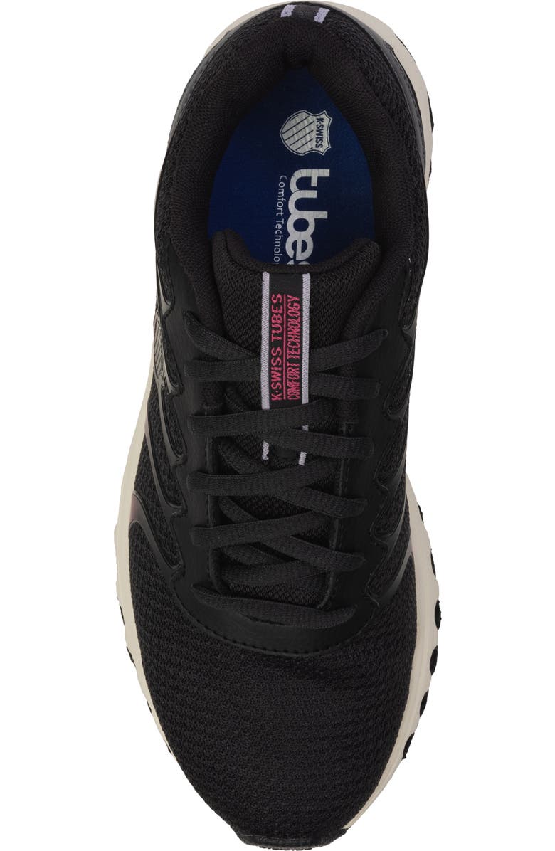 K-Swiss Tubes Scorch Athletic Sneaker, Alternate, color, Black/ Raspberry/ Egret