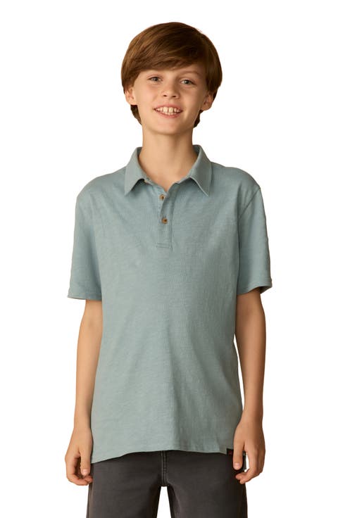 Kids' Sun Washed Organic Cotton Polo