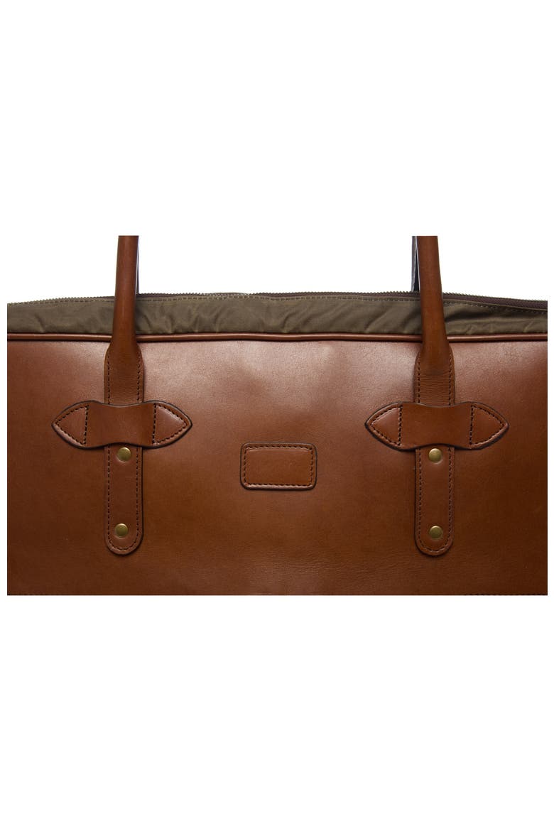 Prescott Waxed Canvas Garment Bag, Alternate, color, Olive