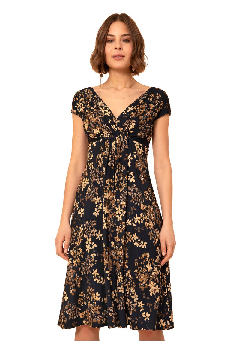Sara Dress, Main, color, Golden Blossom