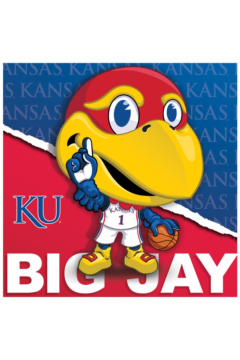 Kansas Jayhawks Mascot 100 Piece Puzzle, Alternate, color, Multicolor