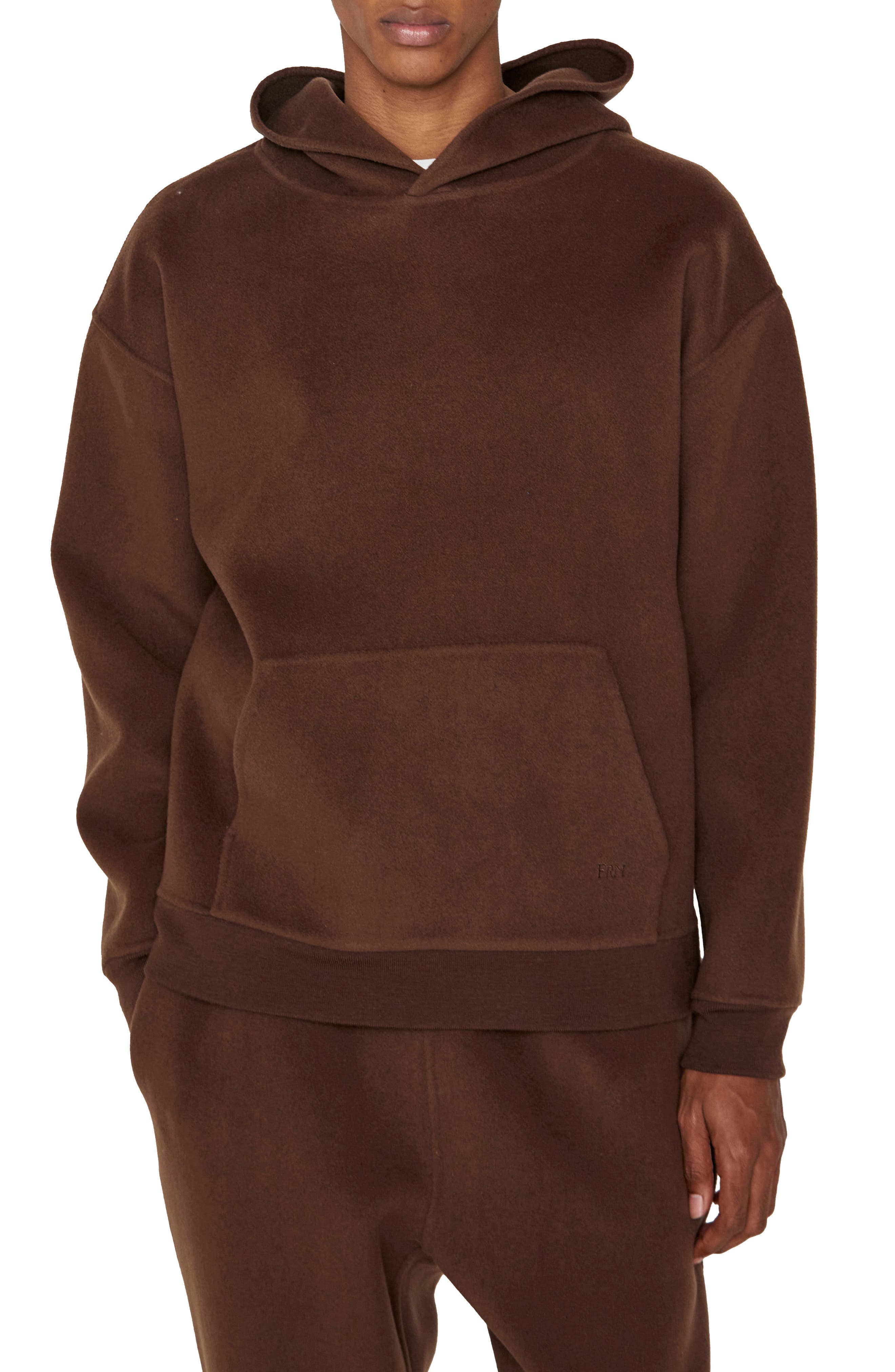 FRAME Double Face Wool Blend Hoodie