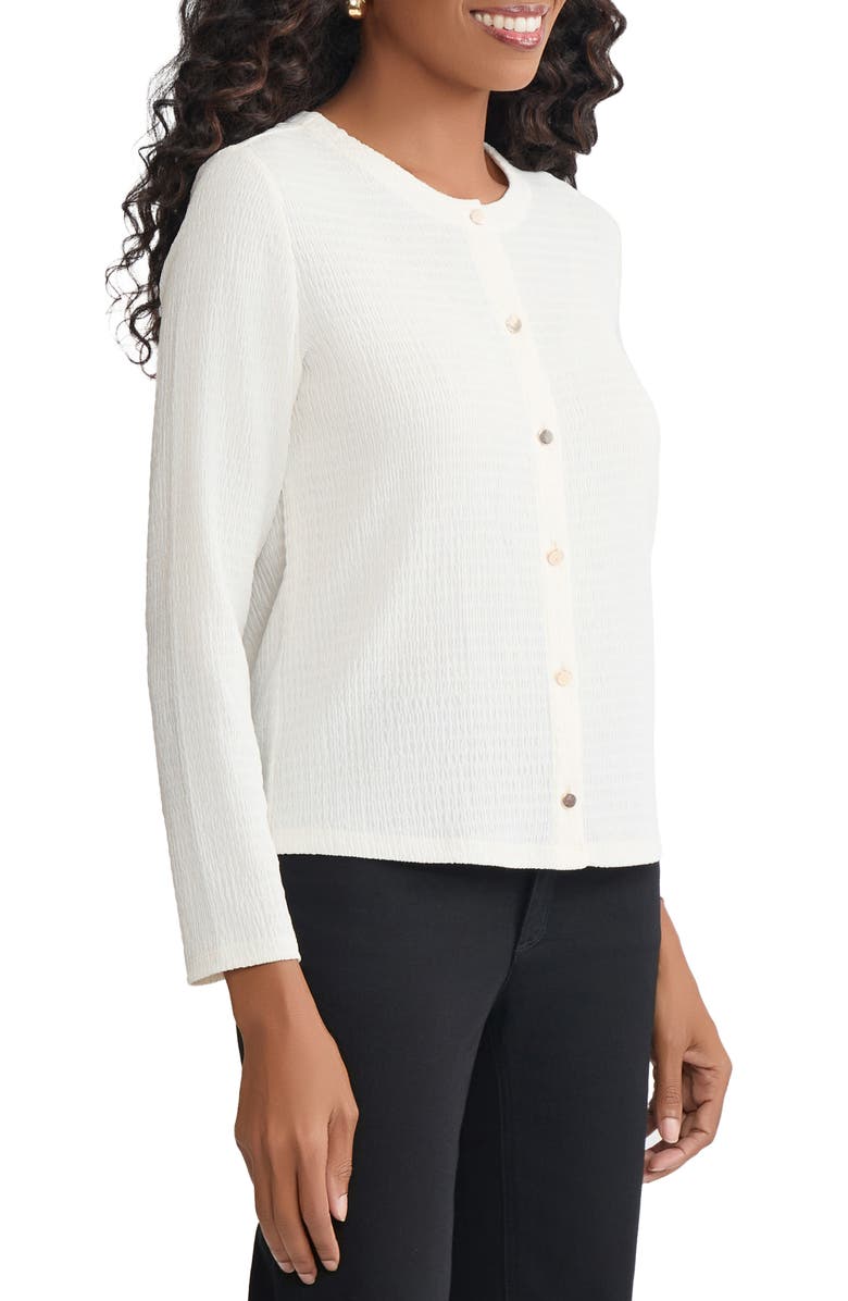 Jones New York Textured Cardigan, Alternate, color, 