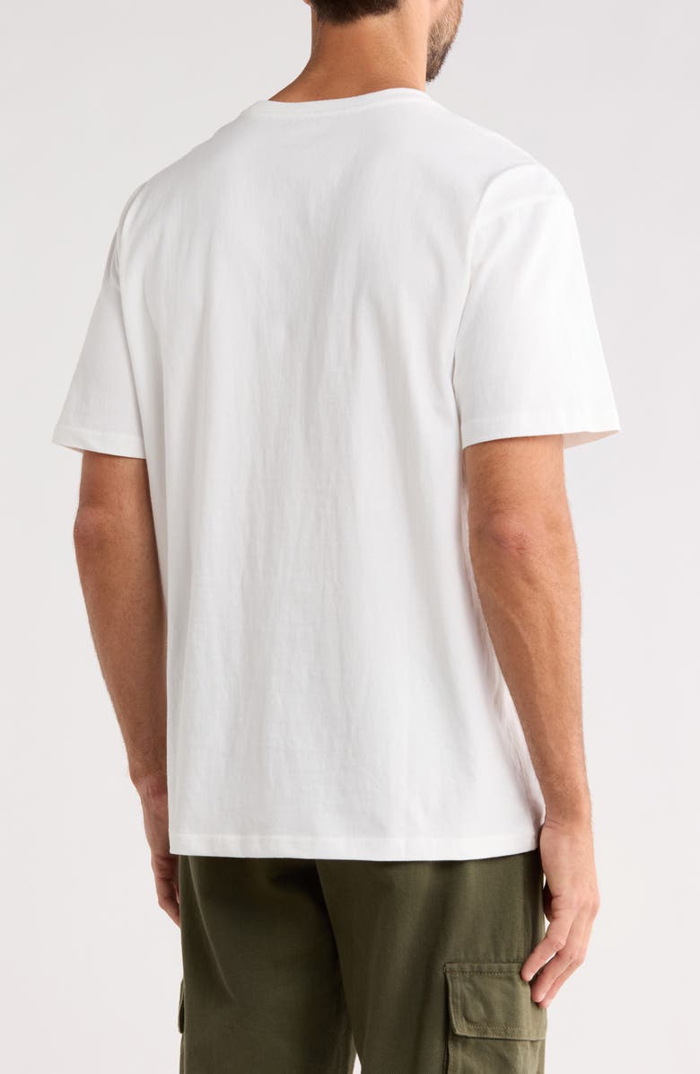 CAT WWR Relaxed Fit Engine Graphic T-Shirt, Alternate, color, Gardenia