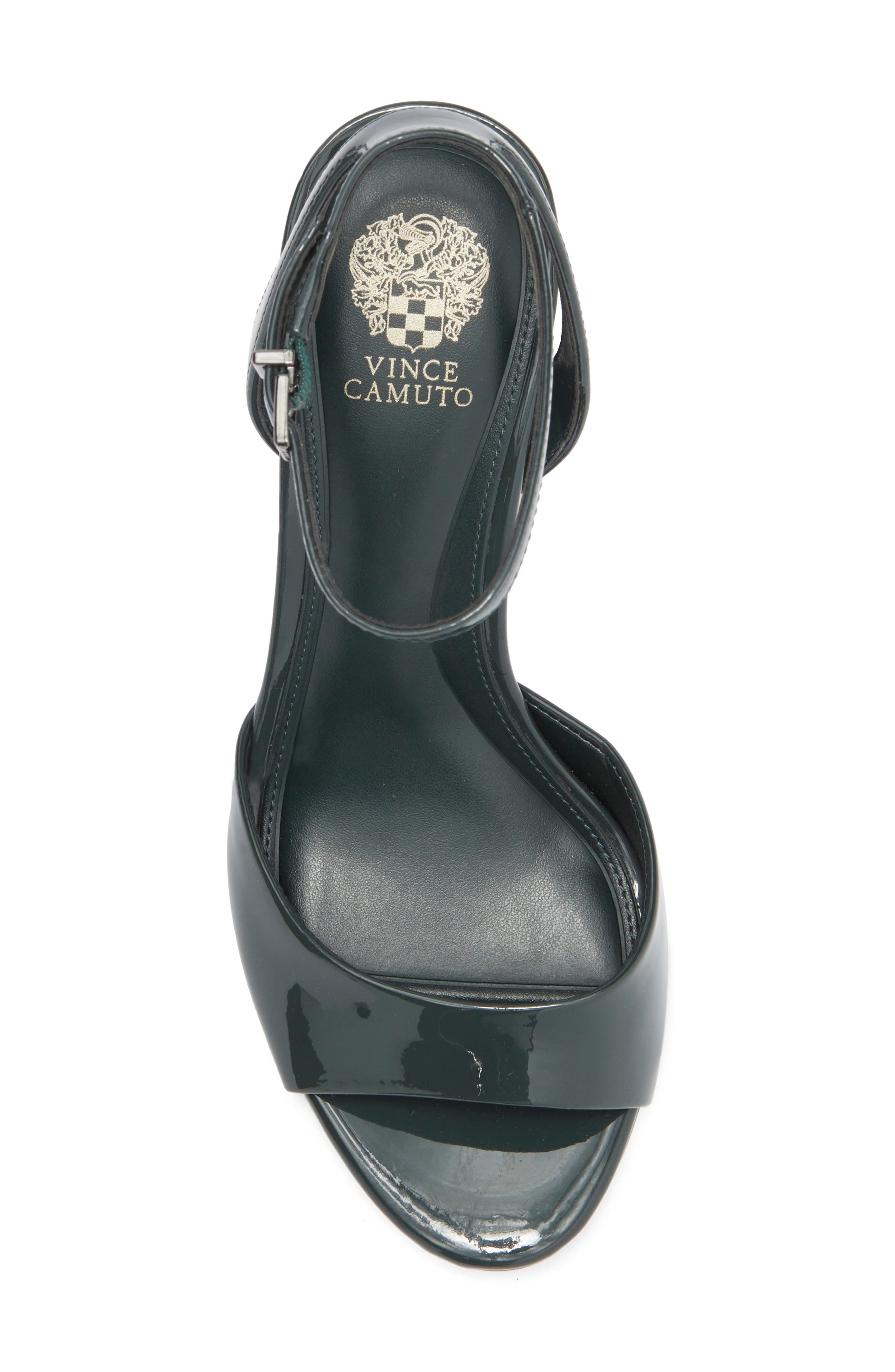 Vince Camuto Arilene Ankle Strap Sandal, Alternate, color, Mallard Green