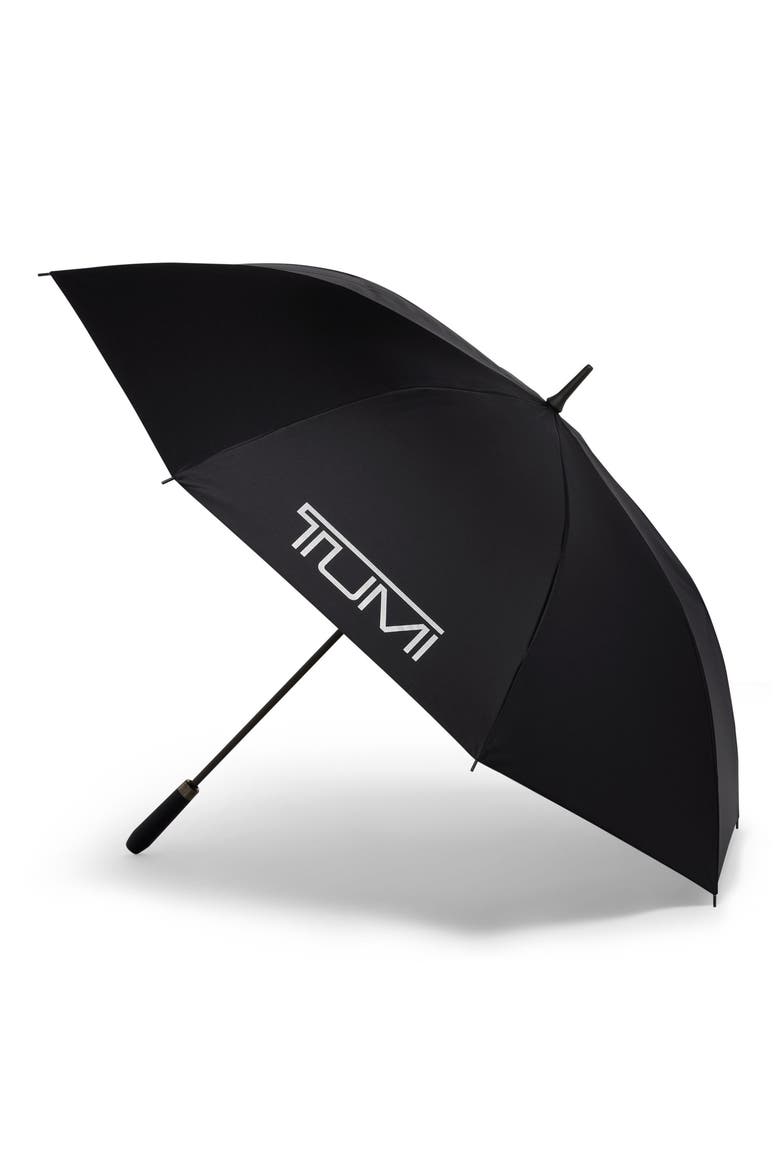 Large Auto Close Umbrella, Main, color, BLACK