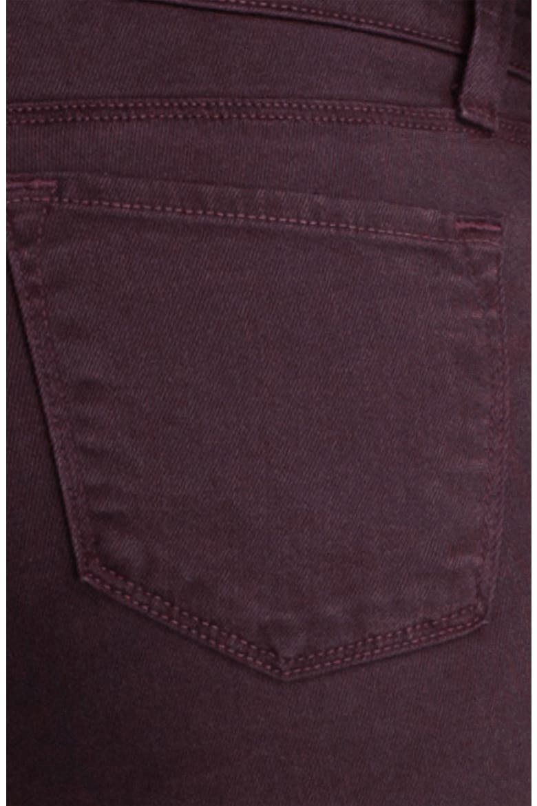 Overdyed Skinny Leg Jeans, Alternate, color, DARK PLUM