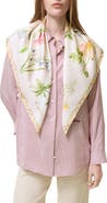Burberry Blooms of Britain Silk Scarf