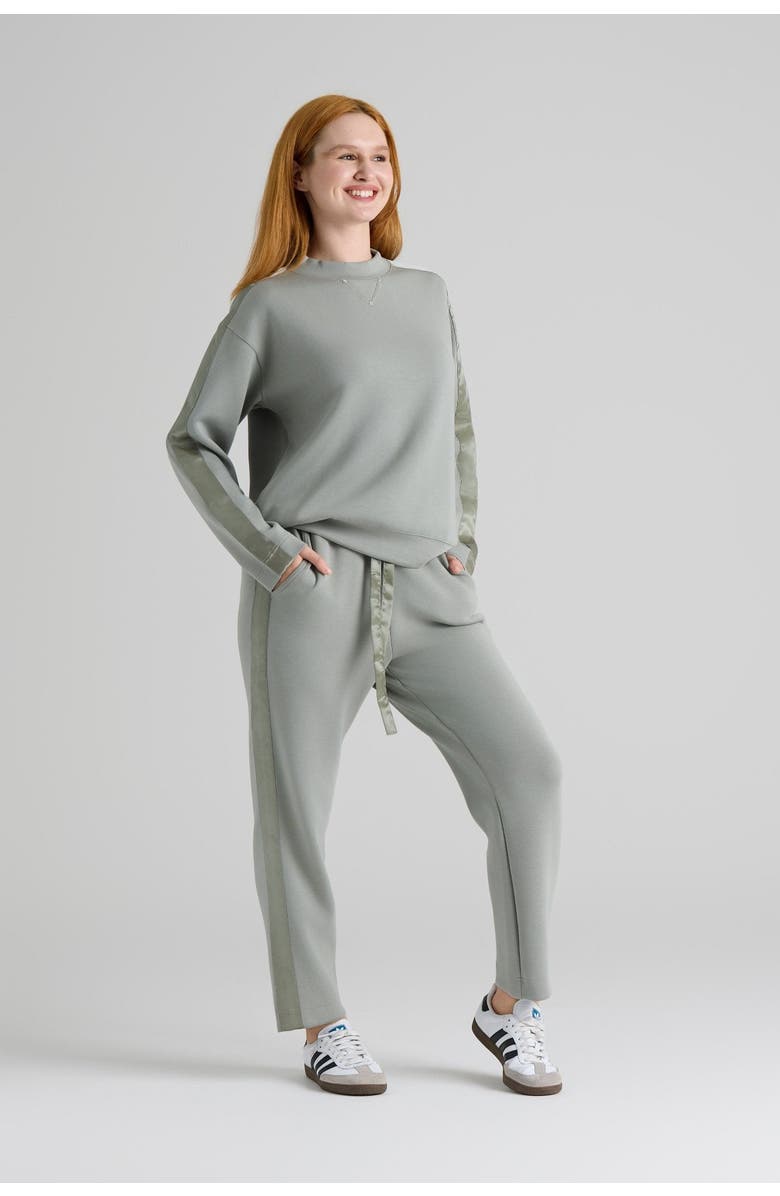 Le Fafo Celine Sweatpants, Alternate, color, Sage Green