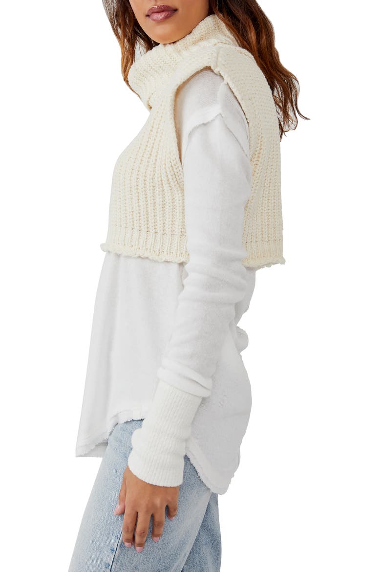 Honey Bunny Crop Top, Alternate, color, CREAM