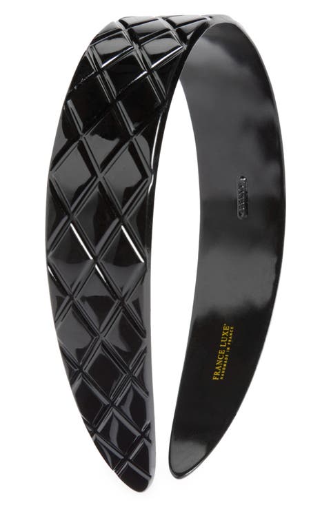 Wide Quilted Headband