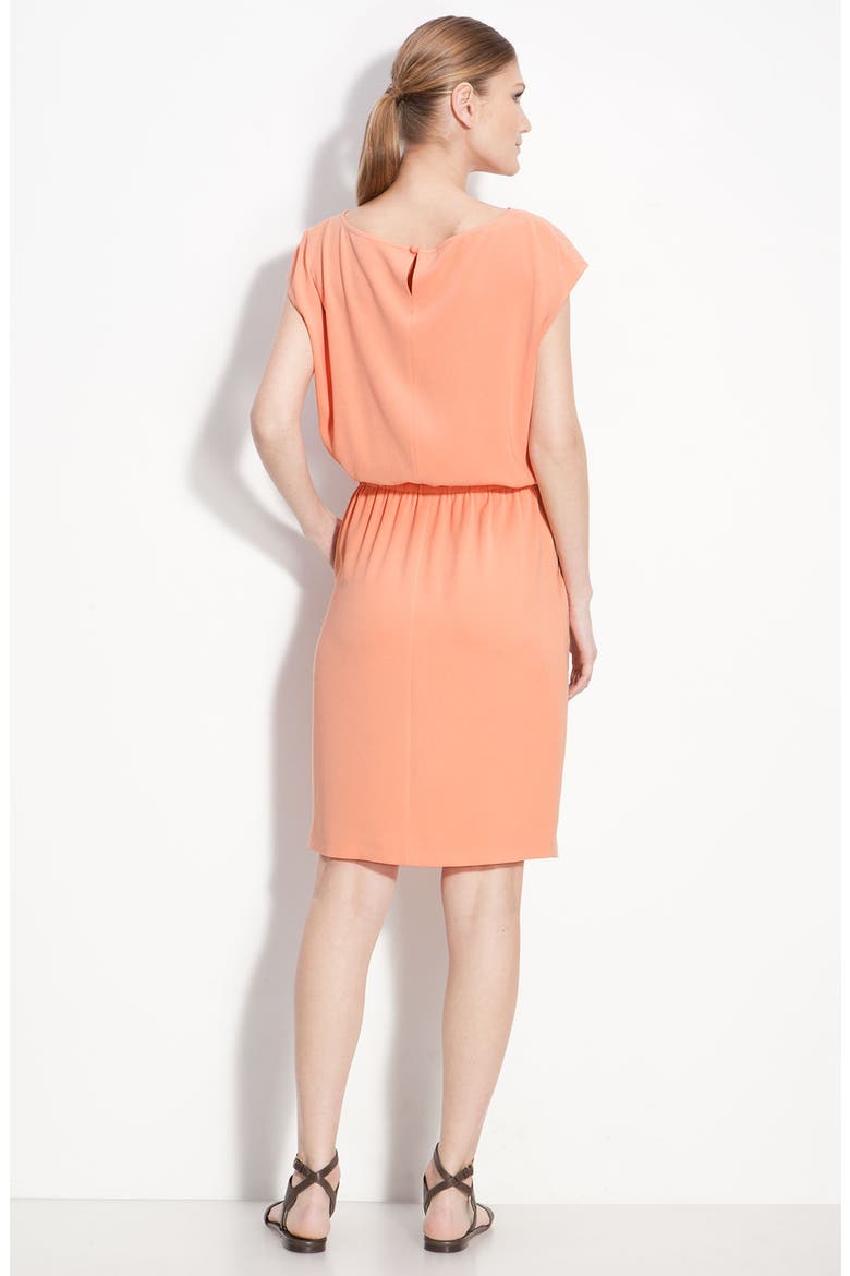 Bateau Neck Dress, Alternate, color, MANDARIN