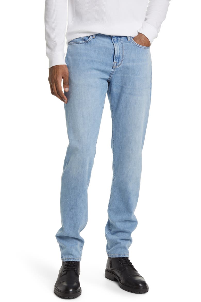 L'Homme Athletic Jeans, Main, color, LAGOS