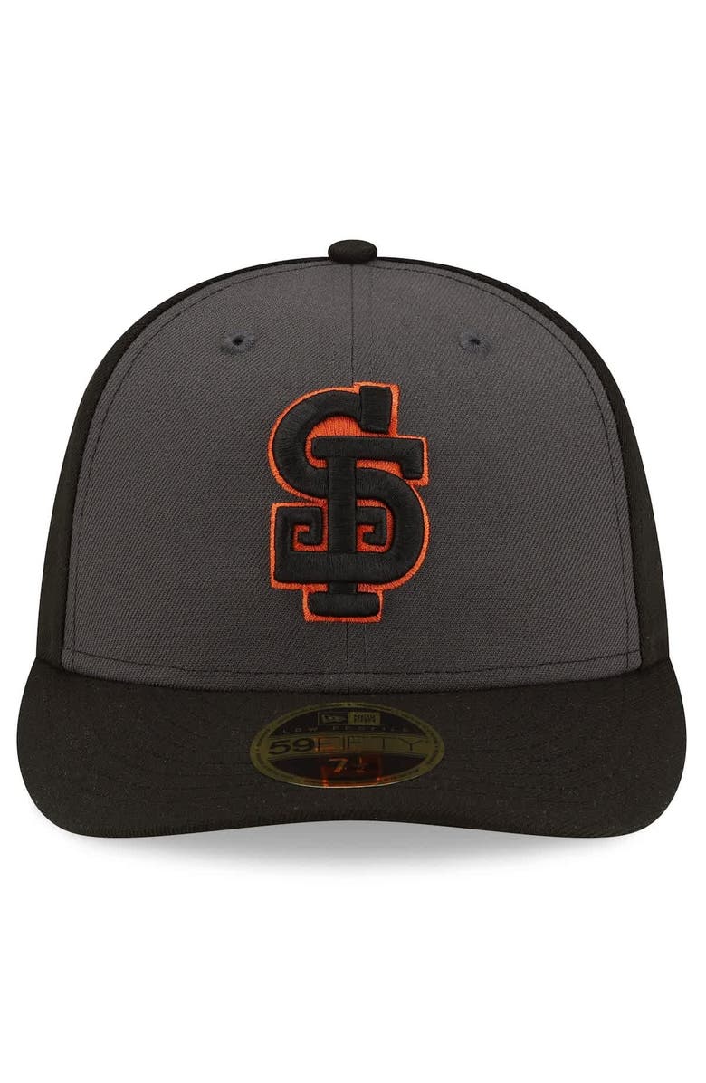 New Era Men's New Era  Gray/Black San Francisco Giants Authentic Collection Alternate Low Profile 59FIFTY Fitted Hat, Alternate, color, Gray