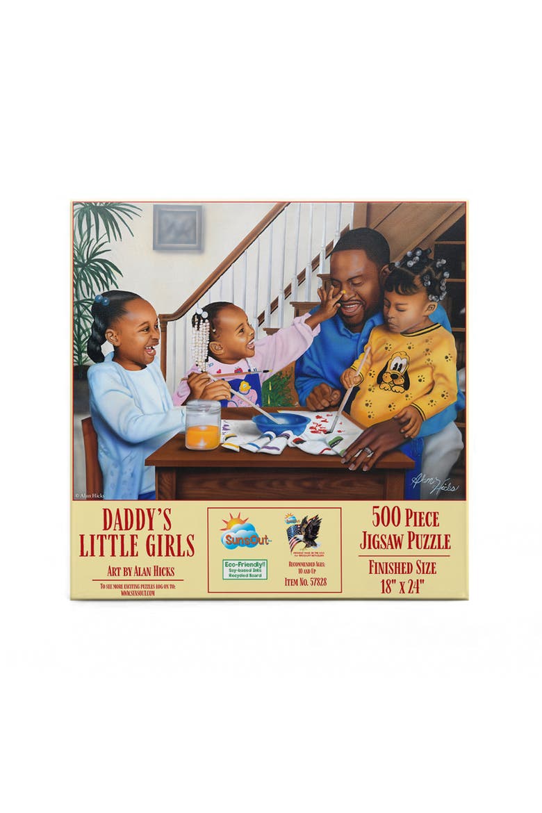 Daddy's Little Girls 500 piece Jigsaw Puzzle for Adults, Alternate, color, Multicolor