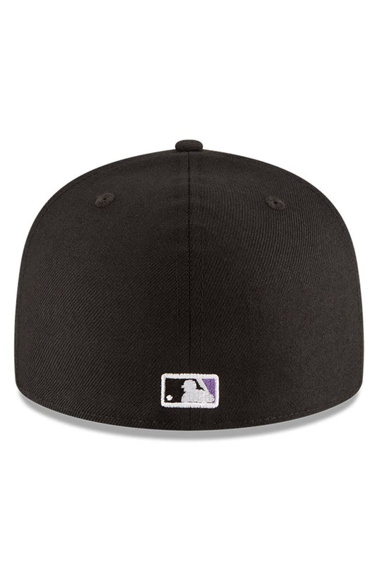Men's New Era Black Arizona Diamondbacks 2001 World Series Wool 59FIFTY Fitted Hat, Alternate, color, Black