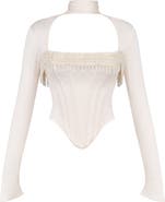 HOUSE OF CB Aubrie Two-Piece Corset Top