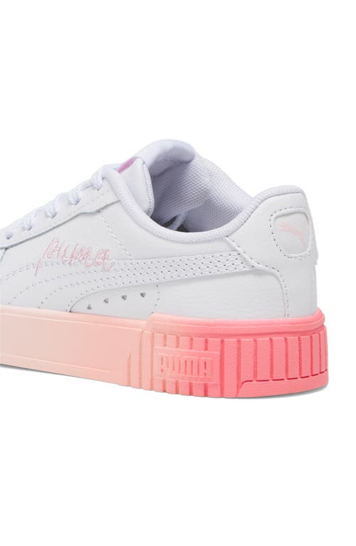 Puma Carina 2.0 Ballet Beauty Sneaker In White