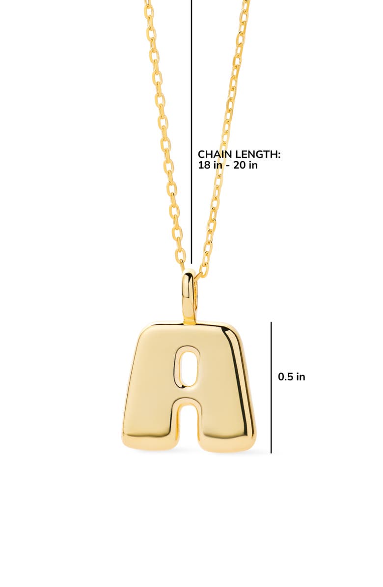 Ana Luisa Letter Necklace - Bubble Letter Necklace, Alternate, color, A