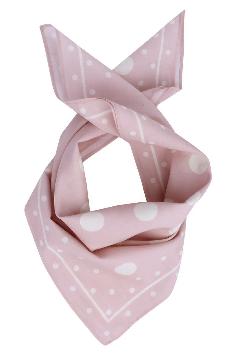 Dot Bandana, Main, color, POWDER BLUSH