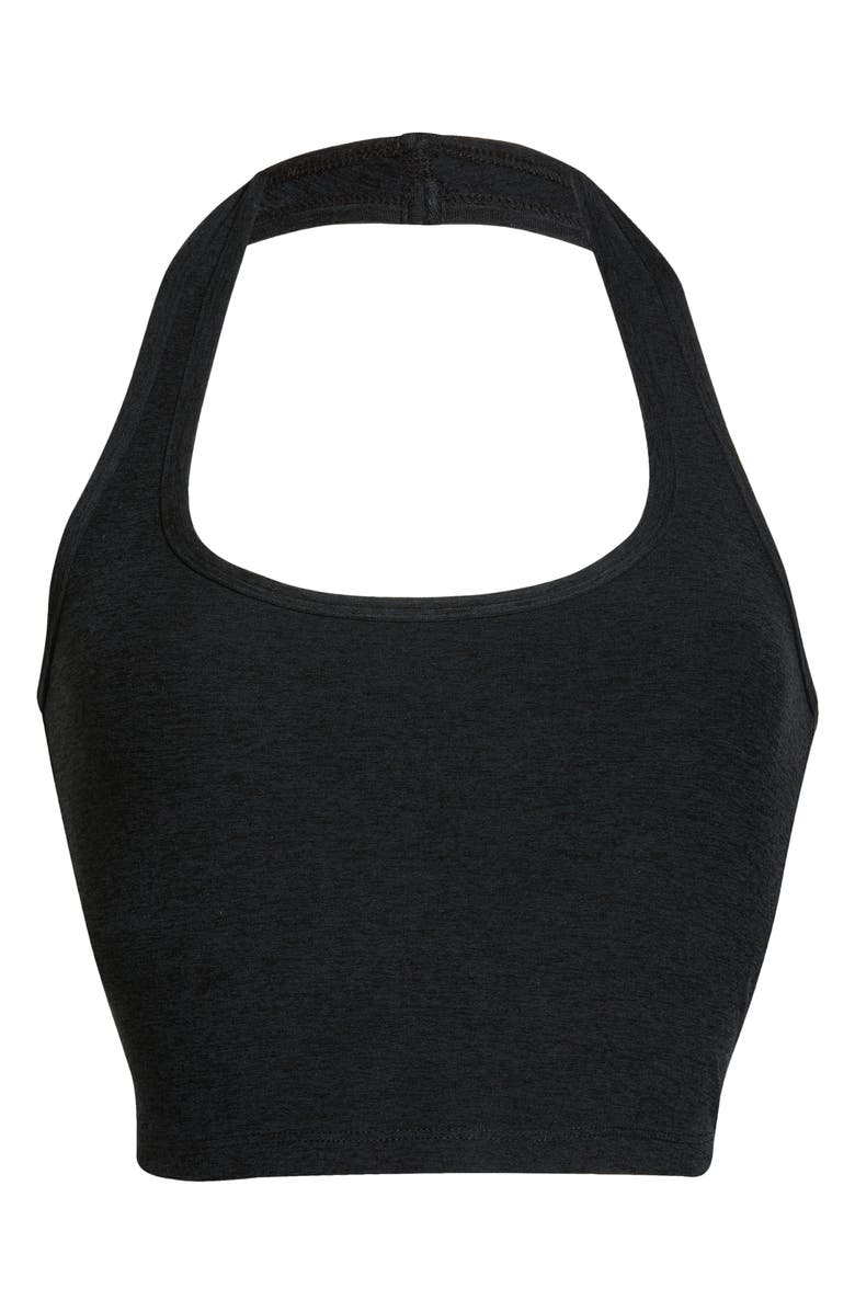 Beyond Yoga Space Dye Crop Halter Top, Alternate, color, 