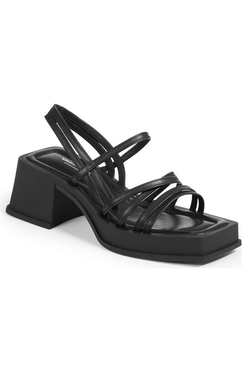 Vagabond Shoemakers Hennie Platform Sandal, Main, color, Black
