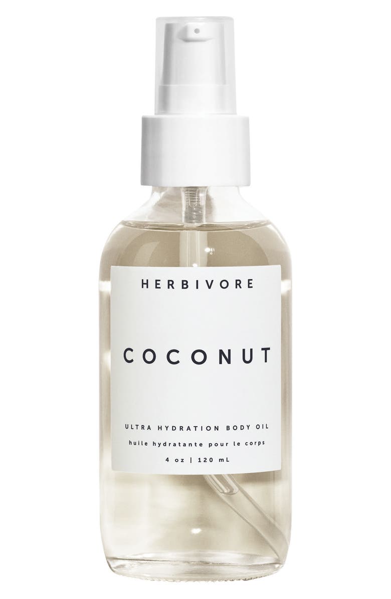 Herbivore Botanicals Coconut Ultra Hydration Body Oil, Main, color, 