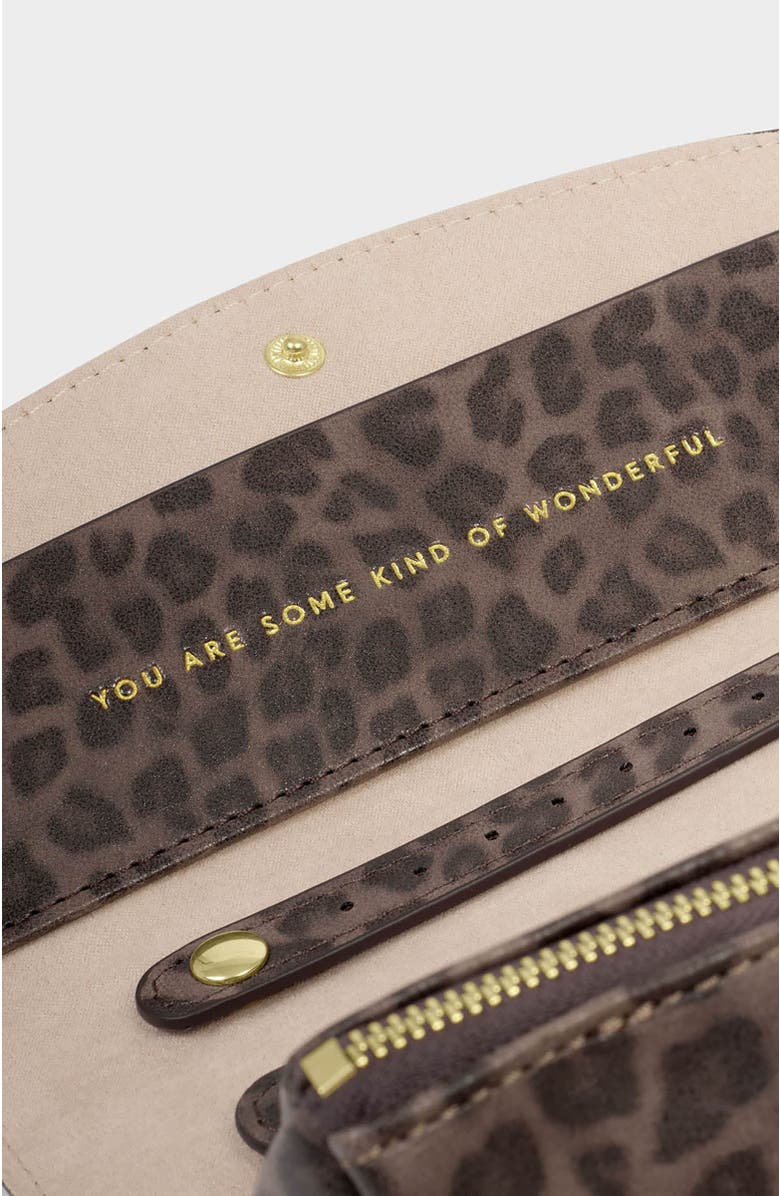 Katie Loxton Jewelery And Accessories Organiser, Alternate, color, Leopard/Taupe