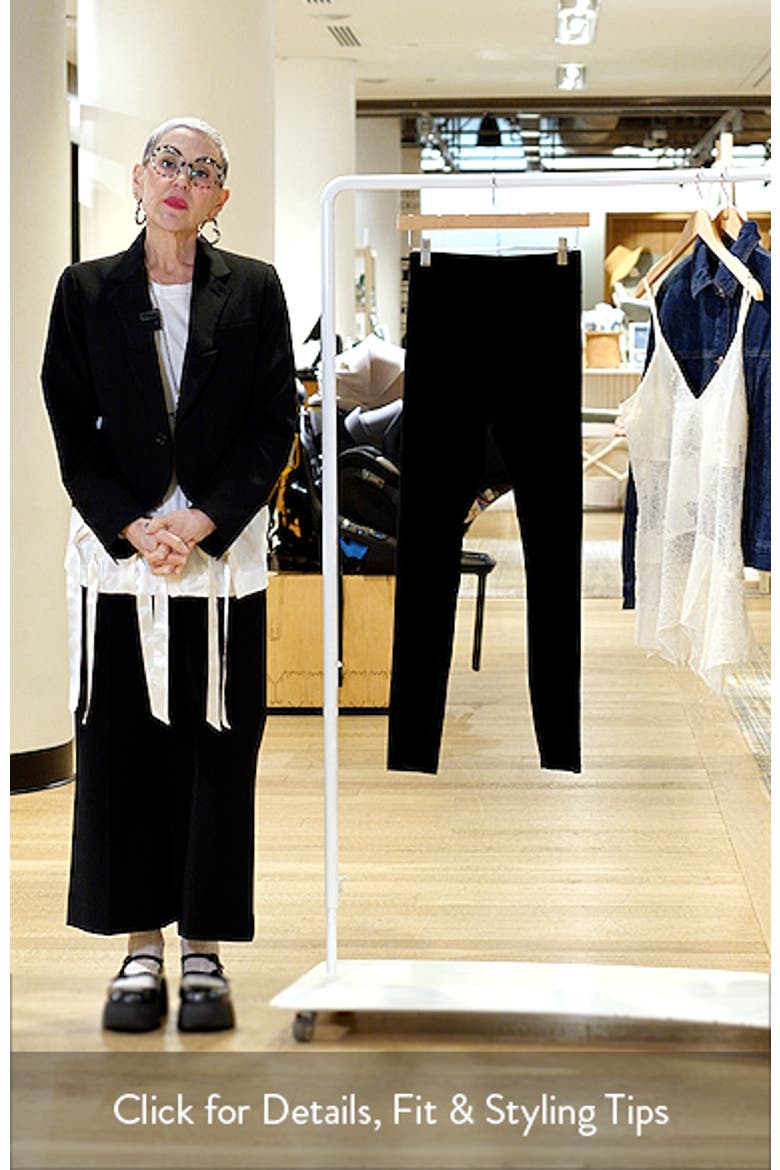 High Waist Velvet Leggings video