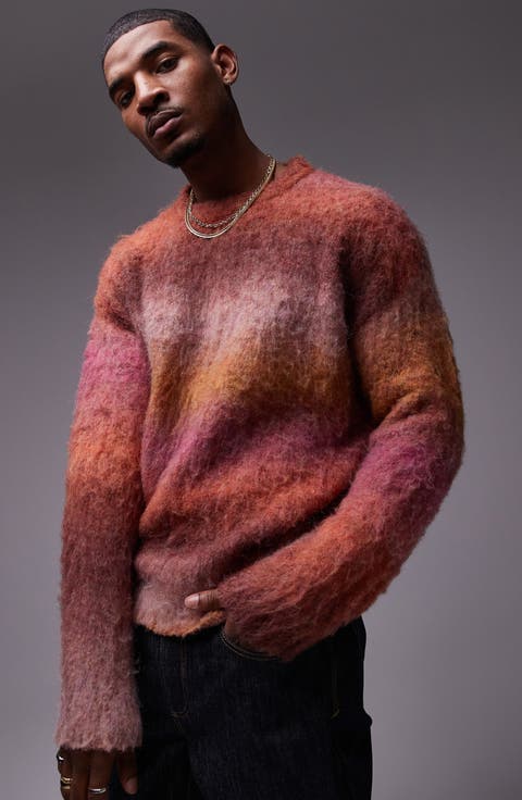 Ombré Stripe Relaxed Fit Sweater