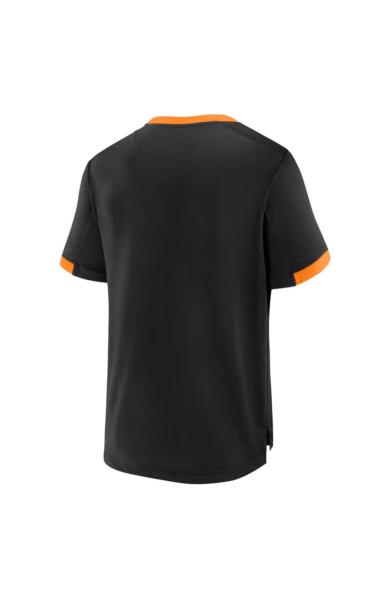 FANATICS Men's Fanatics Black Houston Dynamo FC Stoppage Time Striker T-Shirt, Alternate, color, Black