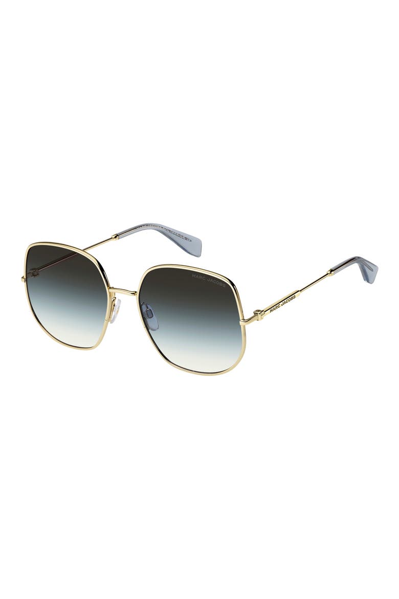 59mm Gradient Square Sunglasses, Alternate, color, 0LKS-IB