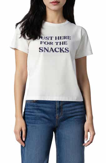 Wildfox Here For The Snacks Graphic T-Shirt