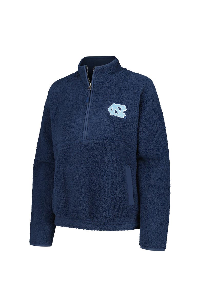 BOXERCRAFT Women's Blue North Carolina Tar Heels Everest Half-Zip Sweatshirt, Alternate, color,