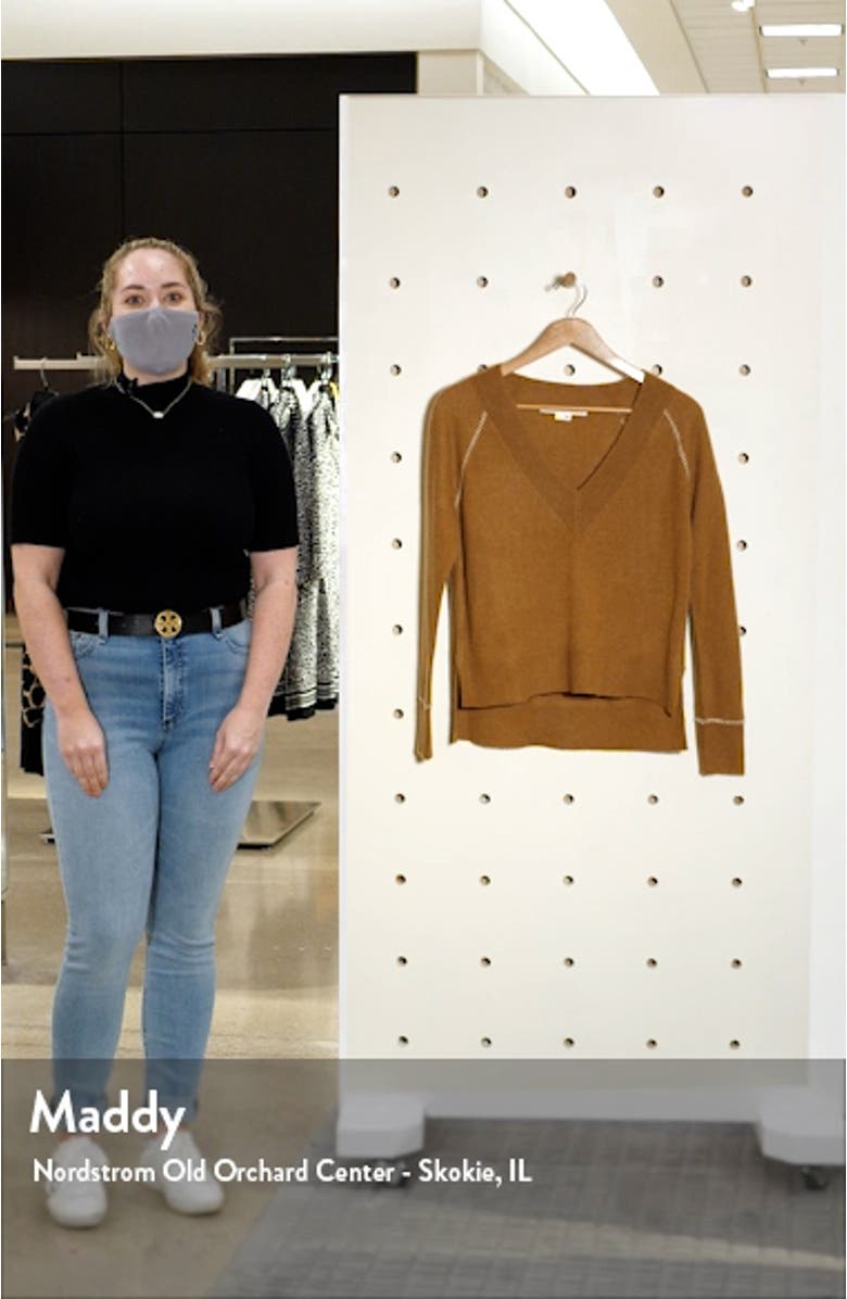 Preta V-Neck Cashmere Sweater, sales video thumbnail