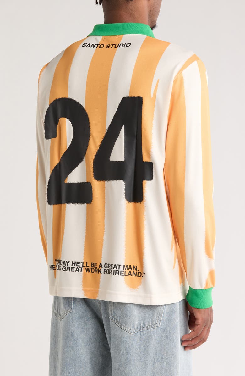 SANTO STUDIO Callum Walsh Long Sleeve Polo, Alternate, color,