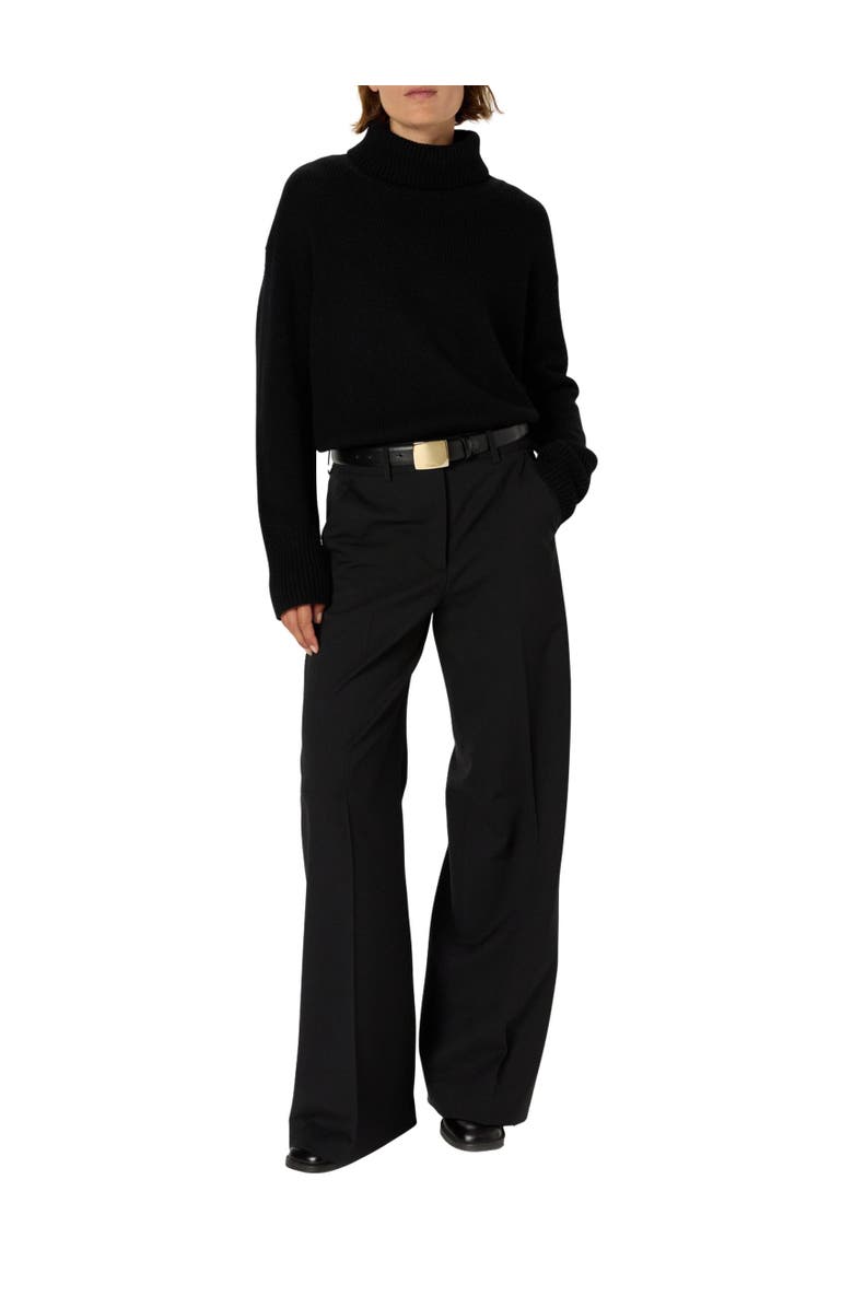 GERARD DAREL Clarisse Wide Leg Suit Pants, Alternate, color, Black