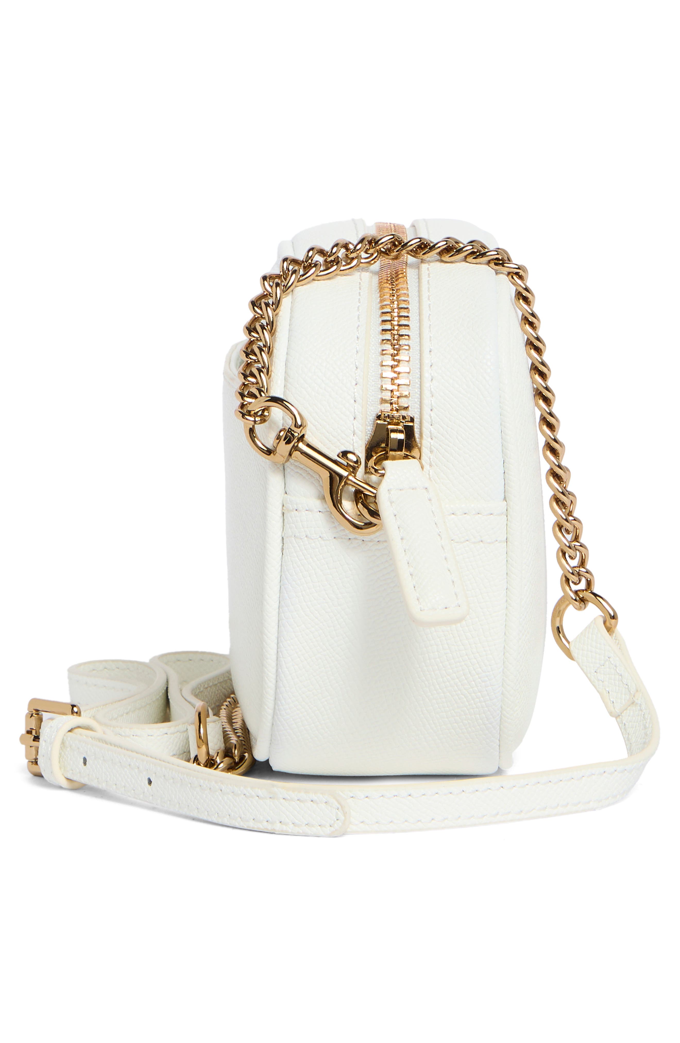 Small Greenwich Leather Camera Bag, Alternate, color, WHITE