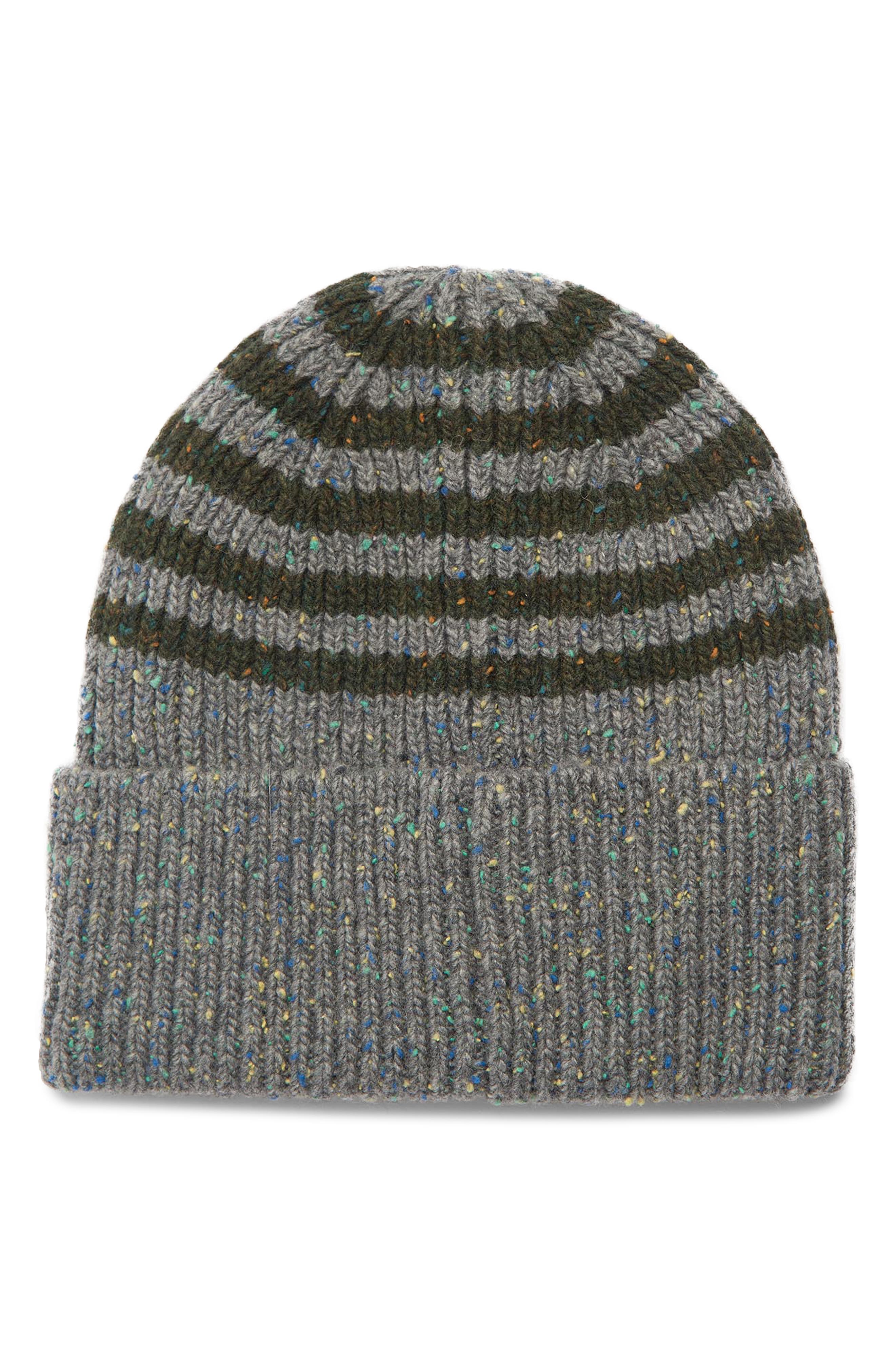 Barbour Radar Stripe Beanie (Men) | Nordstromrack