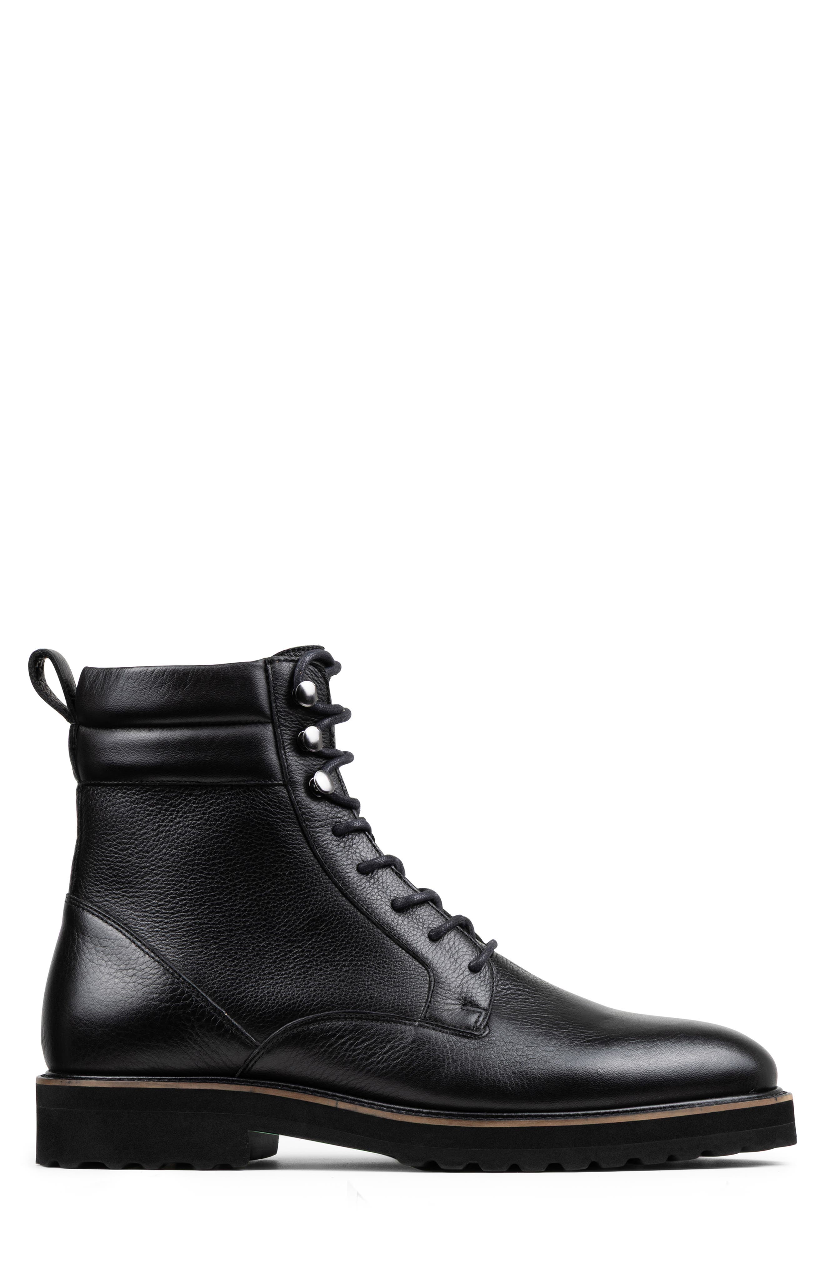 Donald Pliner Joplin Lace Up Boot, Alternate, color, Black