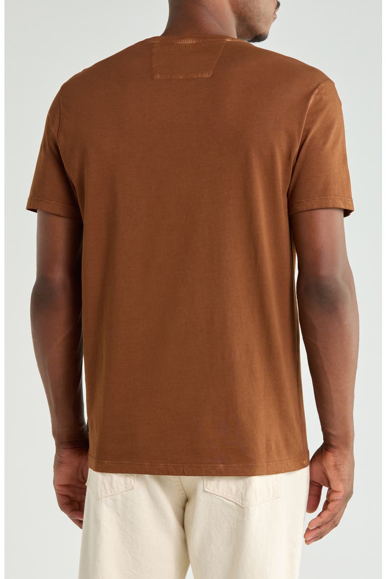 Camillo Washed Cotton T-Shirt, Alternate, color, CHAMOIS