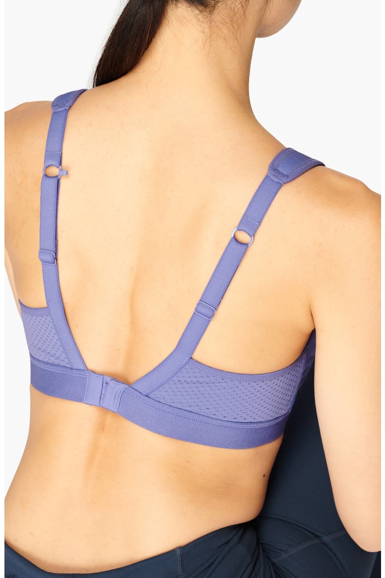 Ultra Run Sports Bra, Alternate, color, CORNFLOWER BLUE