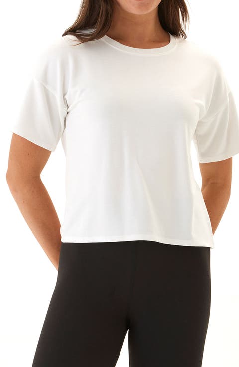 Shana Drop Shoulder Terry Top