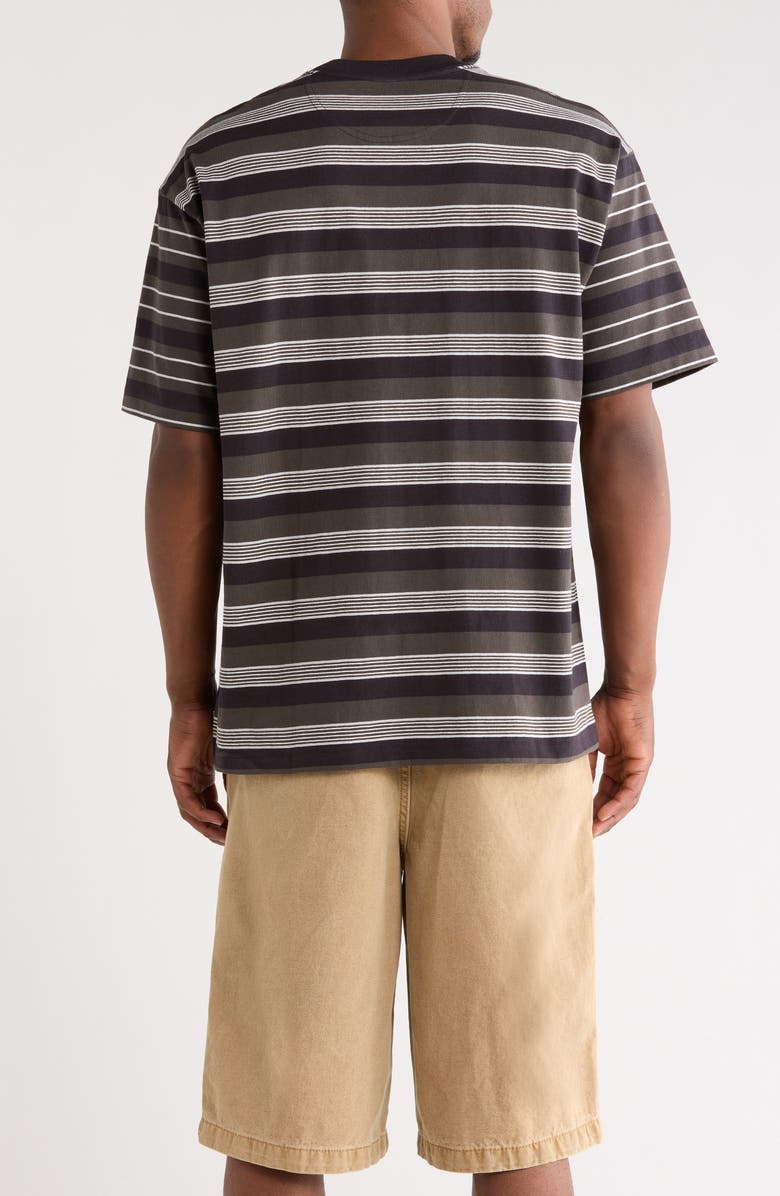 Vans Pismo Stripe Knit T-Shirt, Alternate, color, Black