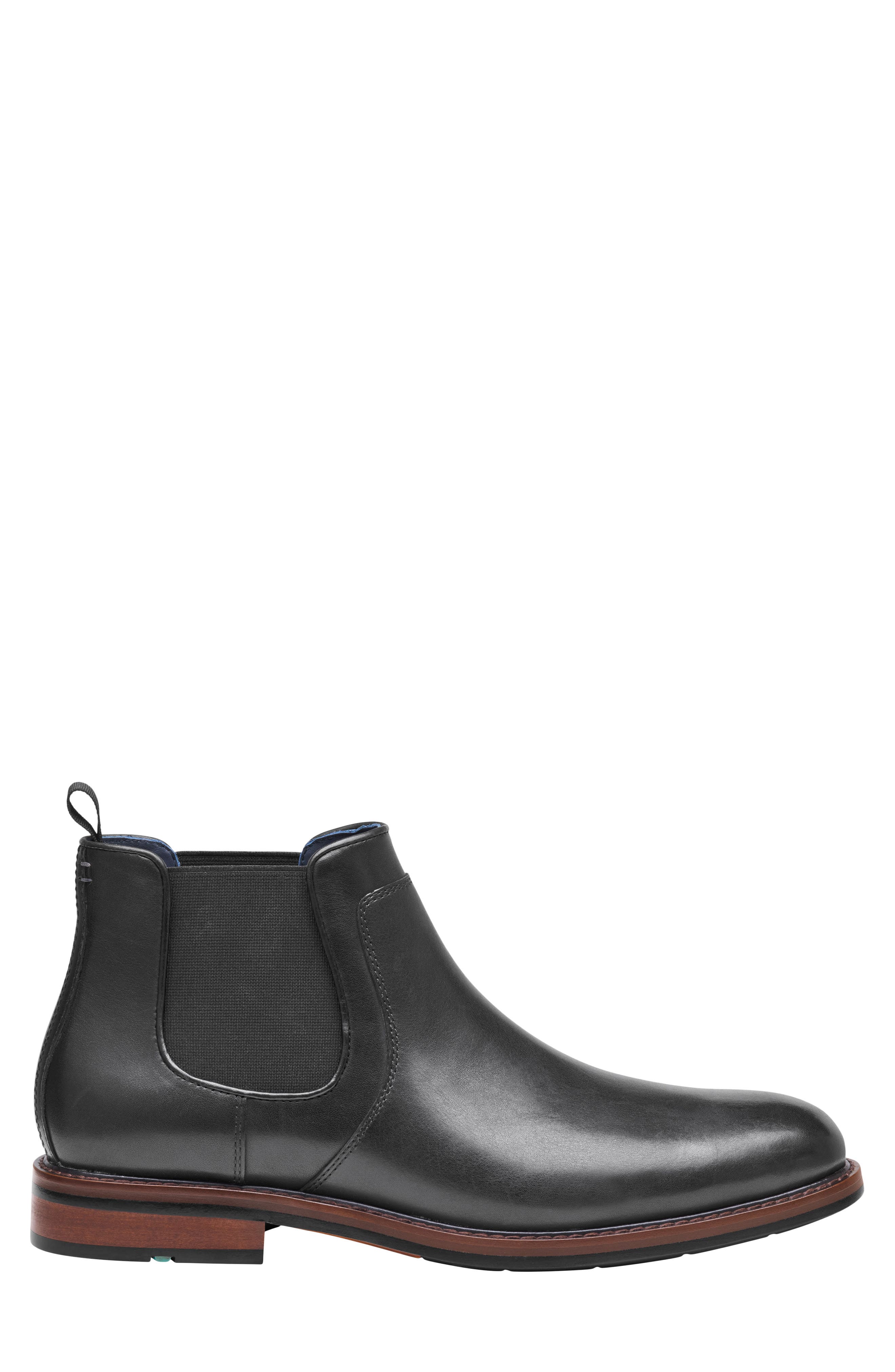 XC Flex Daylen Chelsea Boot, Alternate, color, BLACK HAND-FINISHED FULL GRAIN