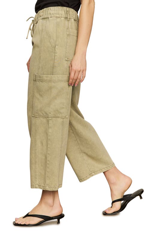 Sanctuary Area Drawstring Pants In Green