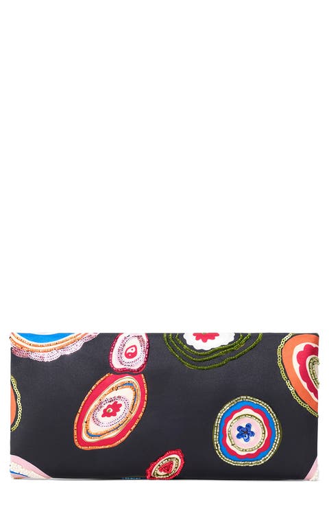 Muse Butterfly Beaded Clutch