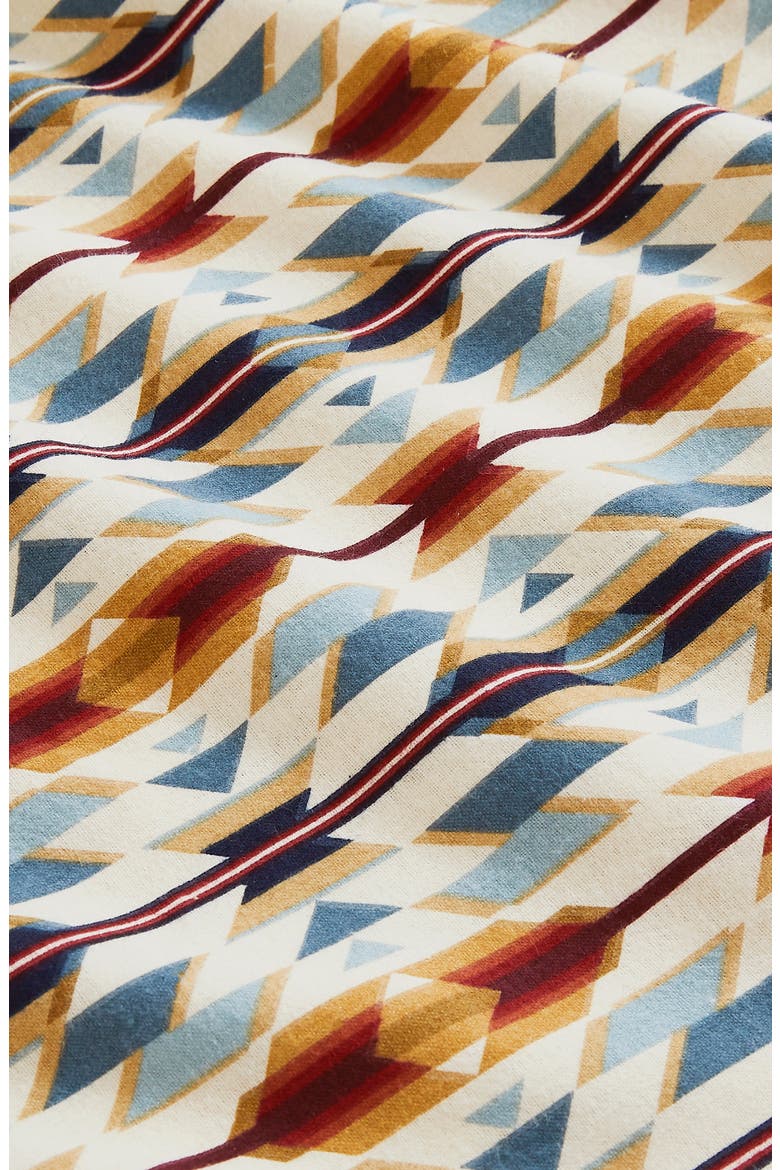 Flannel Sheet Set, Alternate, color, TAN MULTI