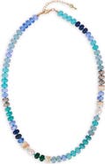 SAACHI Mixed Bead Statement Necklace