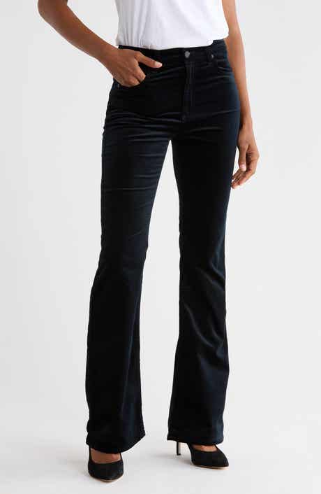 Alexxis Coated High Waist Bootcut Jeans